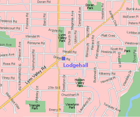 [Lynn Valley Rd. map]
