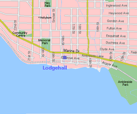 [West Vancouver map]