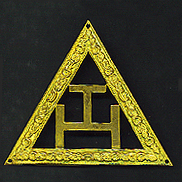 Masonic Royal Arch Embroidered Triple Tau BadgesMultiple ChoiceRegalia New 